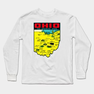 Old School Ohio Long Sleeve T-Shirt